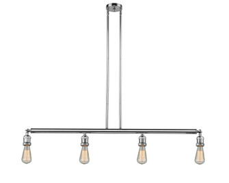Bare Bulb - 4 Light - 48 inch - Polished Chrome - Stem Hung - Adjustable Island Light (3442|214-PC)