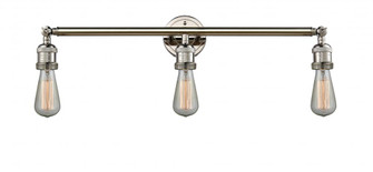 Bare Bulb - 3 Light - 30 inch - Polished Nickel - Bath Vanity Light (3442|205-PN-LED)