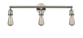 Bare Bulb - 3 Light - 30 inch - Polished Nickel - Bath Vanity Light (3442|205-PN)
