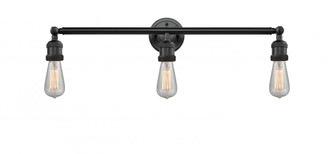 Bare Bulb - 3 Light - 30 inch - Oil Rubbed Bronze - Bath Vanity Light (3442|205-OB-LED)