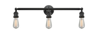 Bare Bulb - 3 Light - 30 inch - Oil Rubbed Bronze - Bath Vanity Light (3442|205-OB)