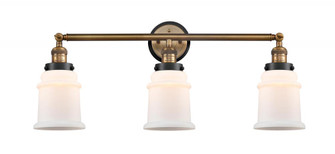 Canton - 3 Light - 30 inch - Brushed Brass - Bath Vanity Light (3442|205BB-BPBK-HRBK-G181)