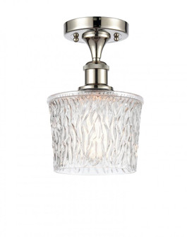 Niagara - 1 Light - 7 inch - Polished Nickel - Semi-Flush Mount (3442|516-1C-PN-G402-LED)
