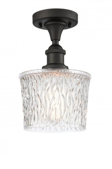 Niagara - 1 Light - 7 inch - Oil Rubbed Bronze - Semi-Flush Mount (3442|516-1C-OB-G402-LED)