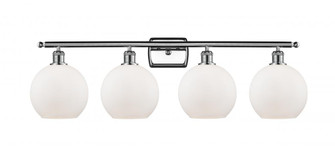Athens - 4 Light - 38 inch - Polished Chrome - Bath Vanity Light (3442|516-4W-PC-G121-LED)