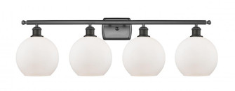 Athens - 4 Light - 38 inch - Oil Rubbed Bronze - Bath Vanity Light (3442|516-4W-OB-G121-LED)