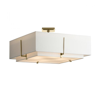 Exos Square Large Double Shade Semi-Flush (65|126513-SKT-85-SF2012-SF2401)