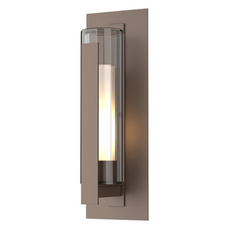 Vertical Bar Fluted Glass Large Outdoor Sconce (65|307283-SKT-75-ZU0662)