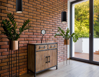 Small Cylinder Pendant (254|CER-9620-CRB-CROM-BKCD)