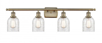 Caledonia - 4 Light - 35 inch - Antique Brass - Bath Vanity Light (3442|516-4W-AB-G259-LED)