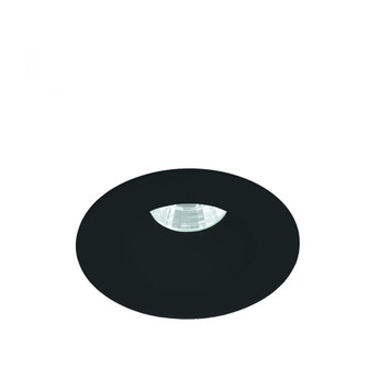 Ocularc 2.0 LED Round Open Reflector Trim with Light Engine and New Construction or Remodel Housin (16|R2BRD-F930-BK)