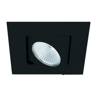 Ocularc 2.0 LED Square Adjustable Trim with Light Engine and New Construction or Remodel Housing (16|R2BSA-F927-BK)