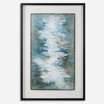 Lakeside Grande Framed Abstract Print (85|41433)