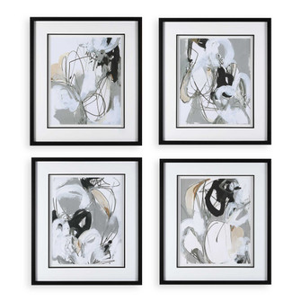 Uttermost Tangled Threads Abstract Framed Prints Set/4 (85|41419)