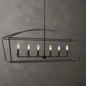 Uttermost Clayton 6 Light Linear Chandelier (85|21348)
