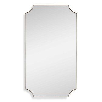 Uttermost Lennox Brass Scalloped Corner Mirror (85|09727)