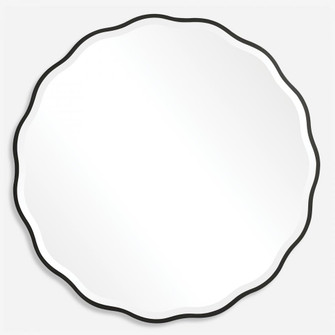 Uttermost Aneta Black Round Mirror (85|09693)