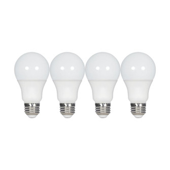 9.5 Watt; A19 LED; Frosted; 2700K; Medium base; 220 deg. Beam Angle; 120 Volt; Non-Dimmable; 4-Pack (27|S39596)
