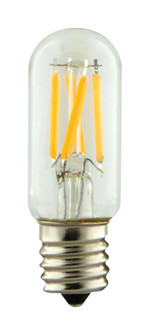 3.5 Watt; T7 LED Filament; Clear; Intermediate base; 3000K; 350 Lumens; 120 Volt; Carded (27|S12114)