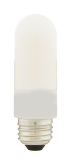 8 Watt T10 LED; Frosted; Medium base; 3000K; High Lumen; 120 Volt; Non-Dimmable; Carded (27|S11218)