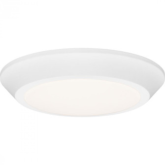 Verge Integrated LED White Lustre Flush Mount Light (26|VRG1605W)