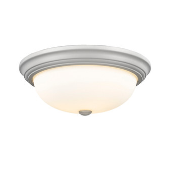 3-Light Flushmount Ceiling Light Satin Nickel (670|4905-SN)