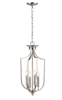 4-Light Pendant light Brushed Nickel (670|9835-BN)