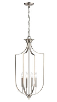 4-Light Pendant light Brushed Nickel (670|9837-BN)