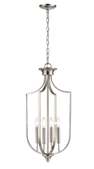 4-Light Pendant light Brushed Nickel (670|9836-BN)