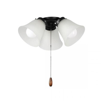 Fan Light Kits-Ceiling Fan Light Kit (19|FKT208FTBK)