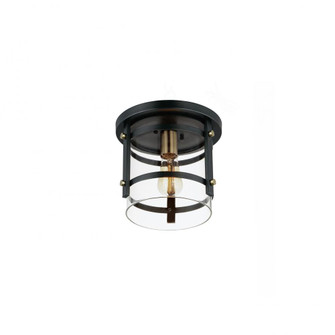 Capitol-Flush Mount (19|2641BKAB)