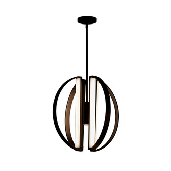 Liv 18'' LED 5-Light Chandelier (254|NSH-4301-MBLK)