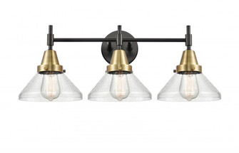 Caden - 3 Light - 26 inch - Black Antique Brass - Bath Vanity Light (3442|447-3W-BAB-G4474)