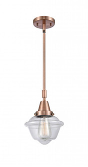 Oxford - 1 Light - 8 inch - Antique Copper - Mini Pendant (3442|447-1S-AC-G532)