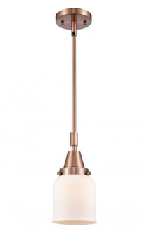 Bell - 1 Light - 5 inch - Antique Copper - Mini Pendant (3442|447-1S-AC-G51-LED)