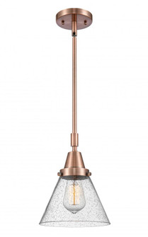 Cone - 1 Light - 8 inch - Antique Copper - Mini Pendant (3442|447-1S-AC-G44)