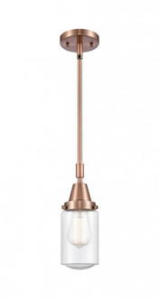 Dover - 1 Light - 5 inch - Antique Copper - Mini Pendant (3442|447-1S-AC-G314-LED)
