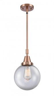 Beacon - 1 Light - 8 inch - Antique Copper - Mini Pendant (3442|447-1S-AC-G202-8)
