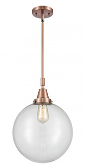 Beacon - 1 Light - 12 inch - Antique Copper - Mini Pendant (3442|447-1S-AC-G202-12)