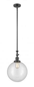 Beacon - 1 Light - 12 inch - Oil Rubbed Bronze - Stem Hung - Adjustable Mini Pendant (3442|206-OB-G202-12-LED)