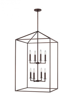 Perryton transitional 8-light LED indoor dimmable extra large ceiling pendant hanging chandelier lig (38|5315008EN-710)