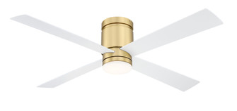 Kwartet 52 inch Indoor/Outdoor Ceiling Fan with LED CCT Select Light Kit (90|FPS8553BS)
