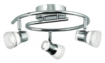 Gage Fixed Rail LED 21W - Polished Chrome - Clear (1|GGEF1313L30D1PC)