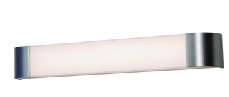 Allen - Vanity Light Fixture - 3Ft. - Satin Nickel Finish - White Acrylic Shade (1|ALNV400530LAJD2SN)