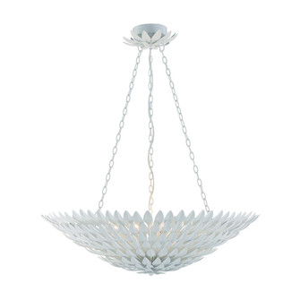 Broche 30'' Matte White Chandelier (205|519-MT)