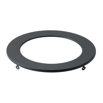 Direct-to-Ceiling Slim Decorative Trim 6 inch Round Textured Black (10687|DLTSL06RBKT)