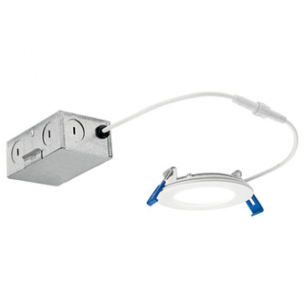 Direct-to-Ceiling 3 inch Round Slim 30K LED Downlight in White (10687|DLSL03R3090WHT)