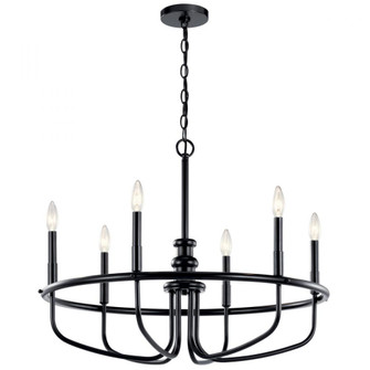 Chandelier 6Lt (10687|52304BK)