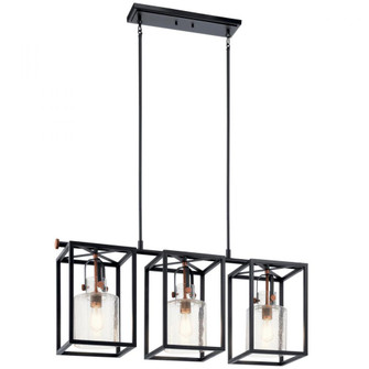 Linear Chandelier 3Lt (10687|52033BK)