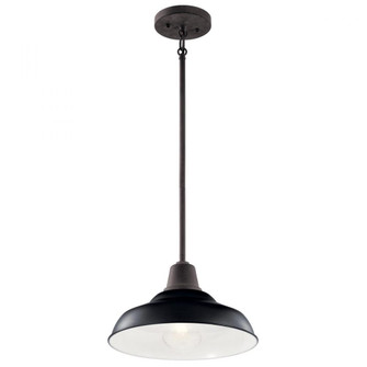 Outdoor Pendant/Semi Flush 1Lt (10687|49992BK)